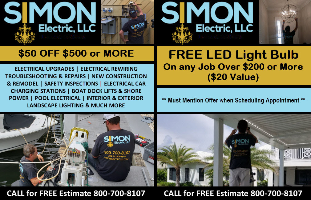Simon Electric, LLC – Delray Beach, FL 24 Hour Emergency Electrician
